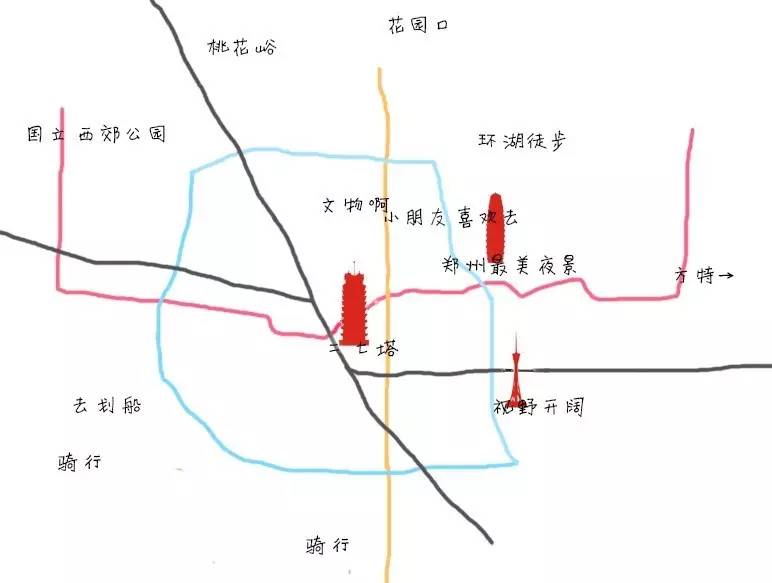 探索郑州，最新郑州市旅游地图指南